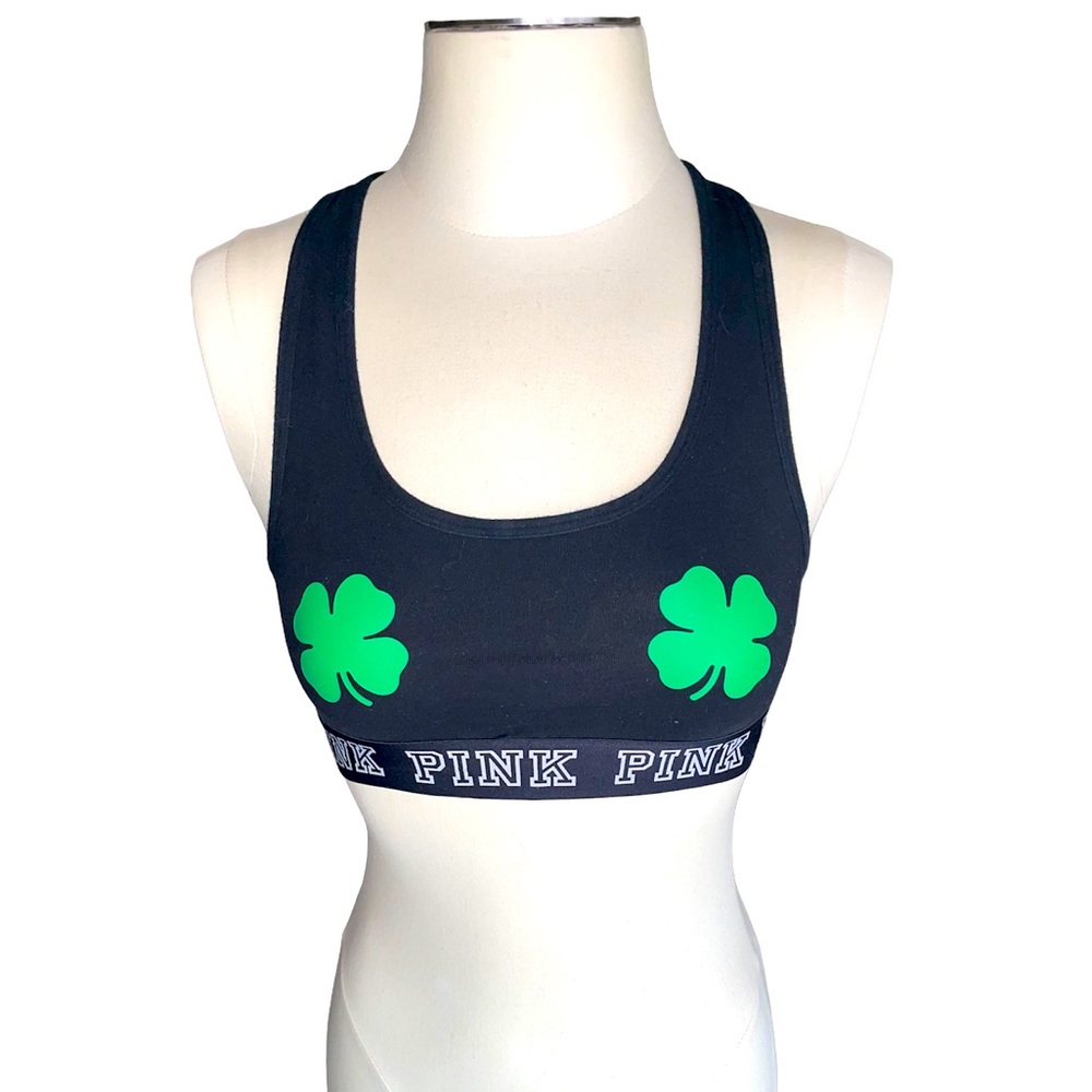 Pink Victoria’s secret’s sports bra